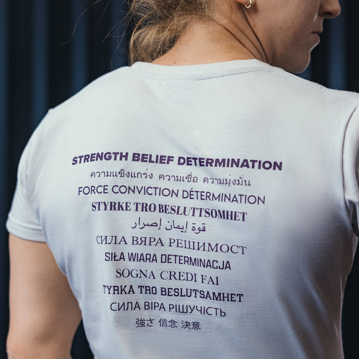 Aspire Off White T-Shirt