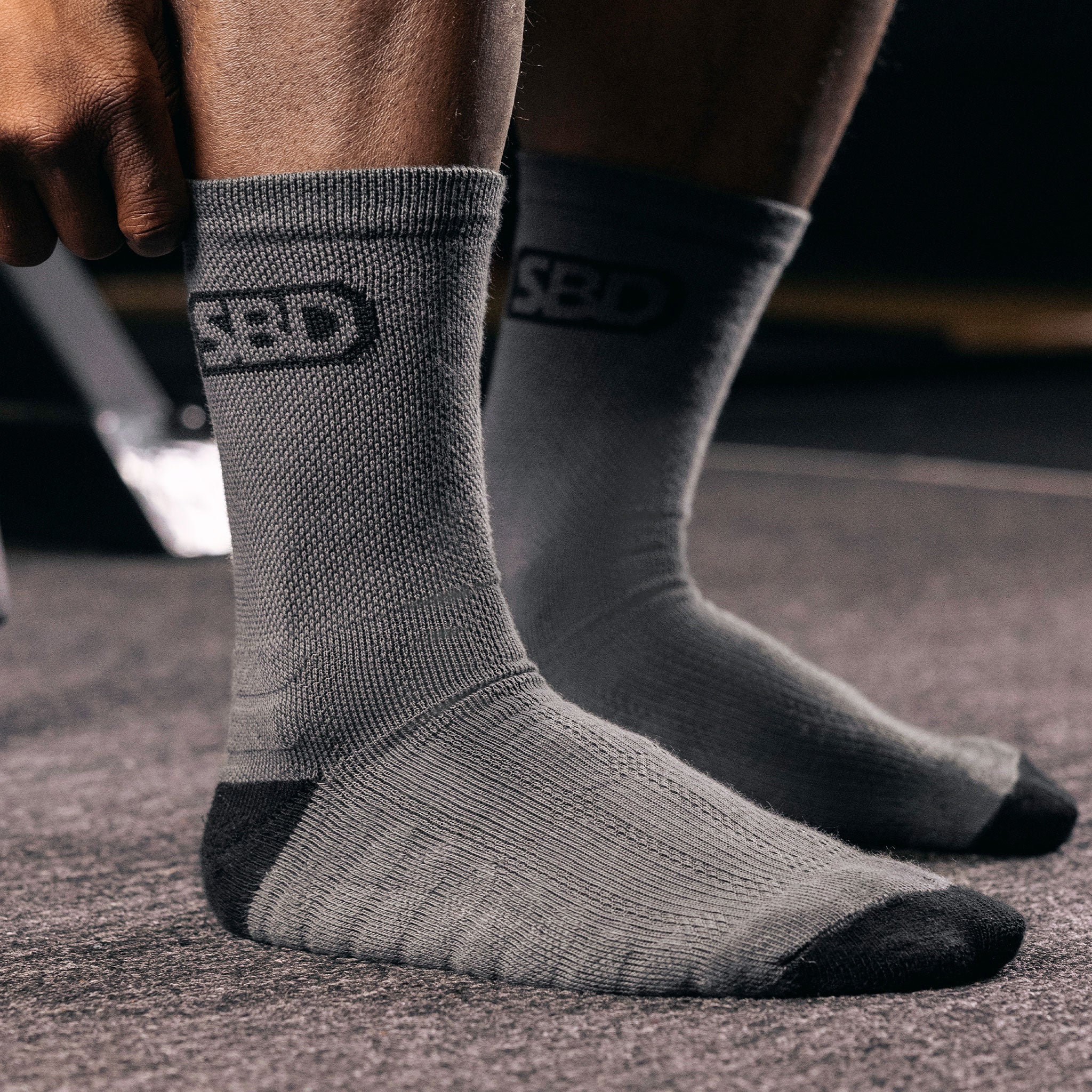 Forge Grey Sports Socks – SBD Apparel - Main Image