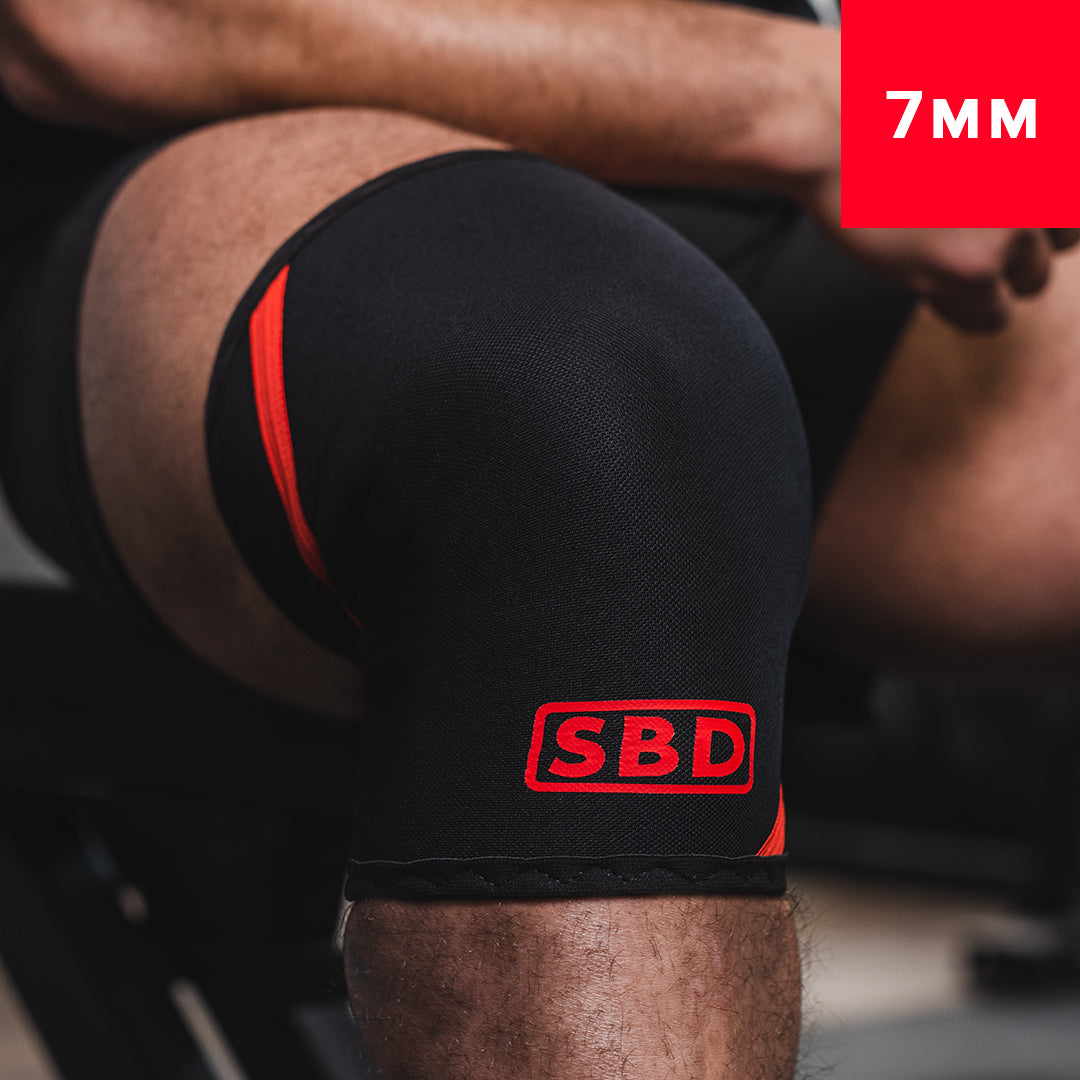 Black CONE Knee Sleeves - IPF Approved  A7 Europe Shipping to EU – A7  EUROPE