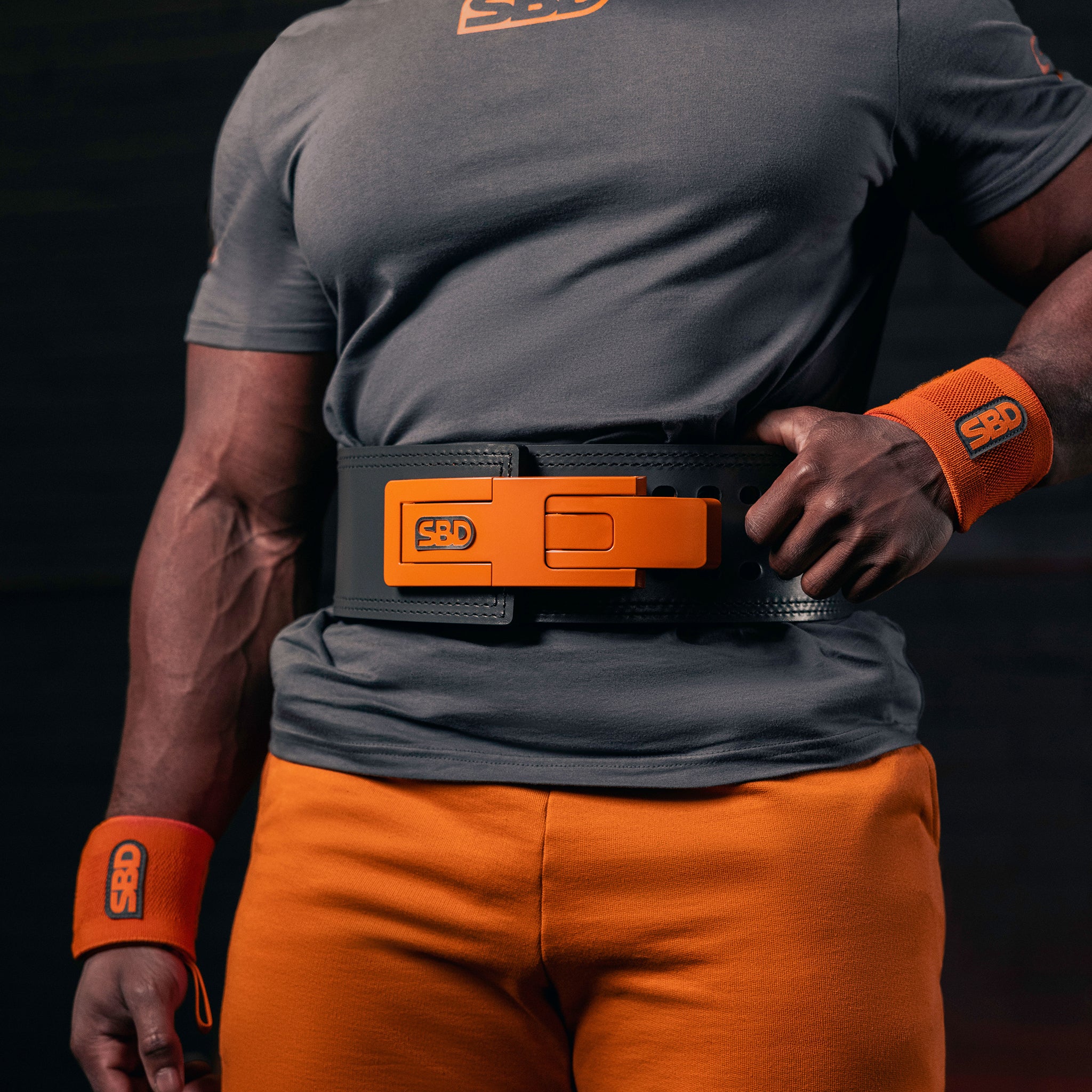 Forge Orange 13mm Lever Belt – SBD Apparel
