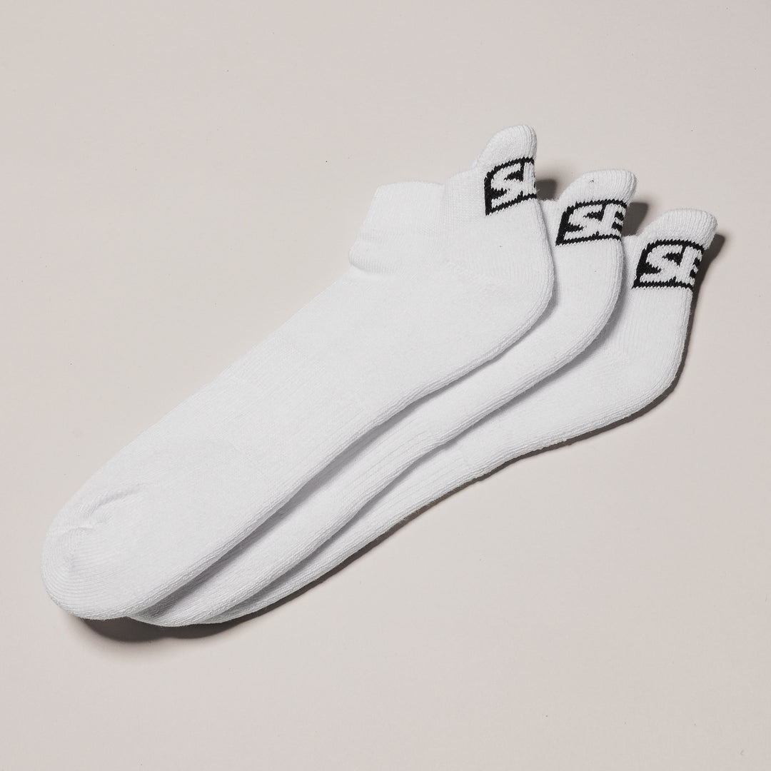 Multipack White Trainer Socks