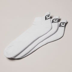 White Trainer Socks 3 Pack