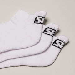 White Trainer Socks 3 Pack