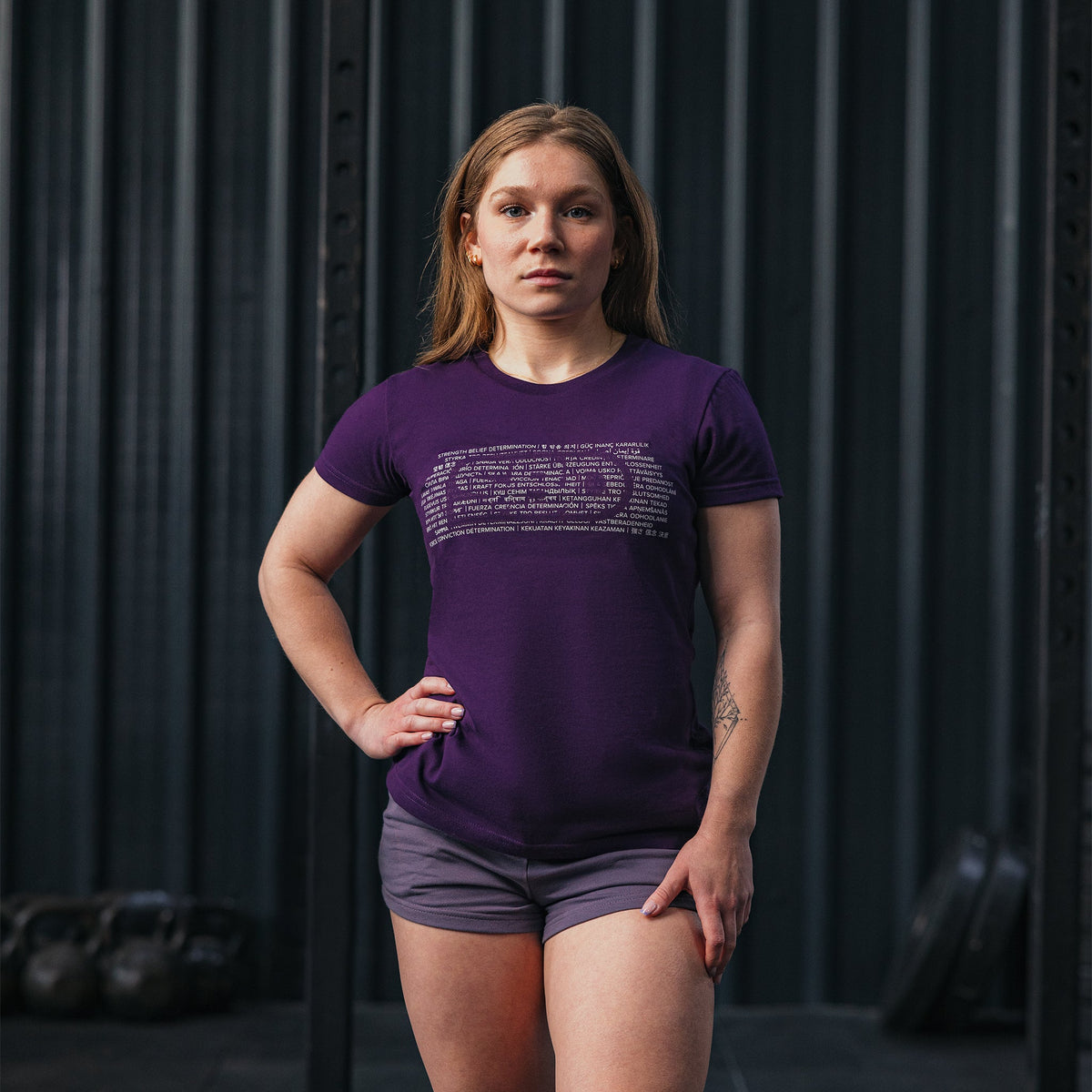 Women's Aspire Purple T-Shirt