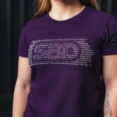 Women's Aspire Purple T-Shirt