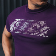 Men's Aspire Purple T-Shirt