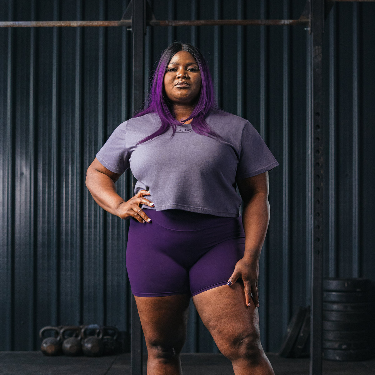 Aspire Lavender Crop Top