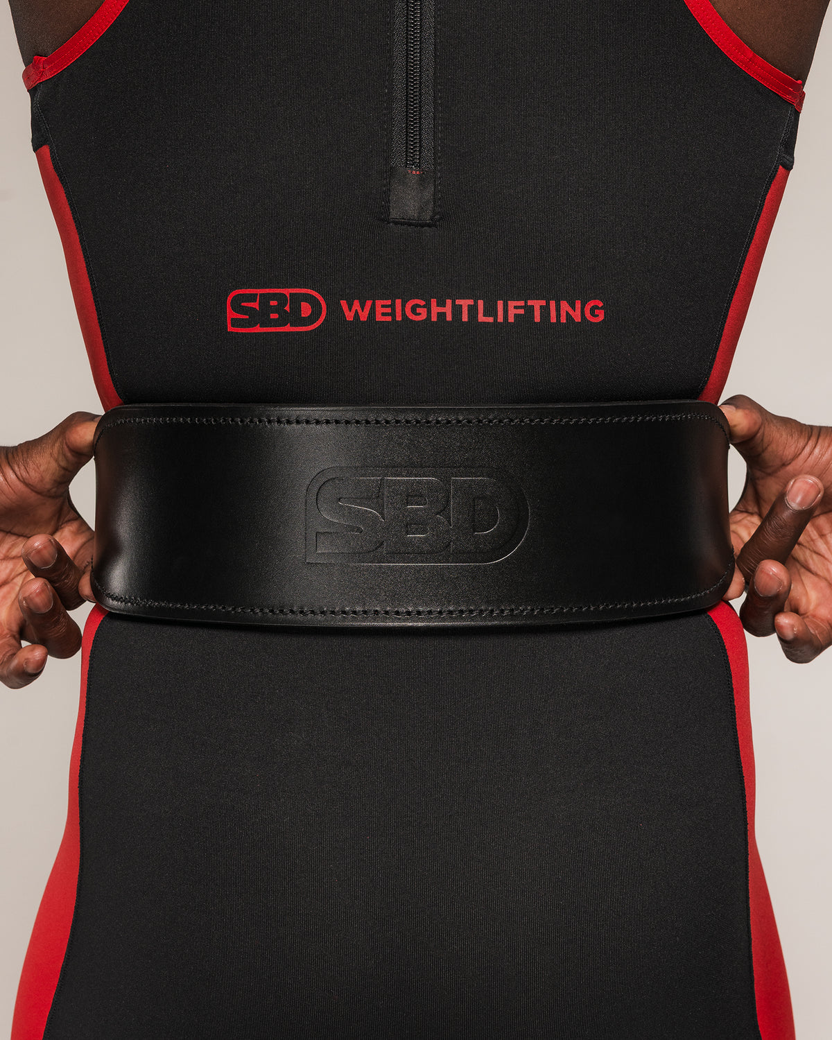 Weightlifting Leather Belt