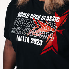 Women's 2023 IPF Classic Worlds Competition T-Shirt