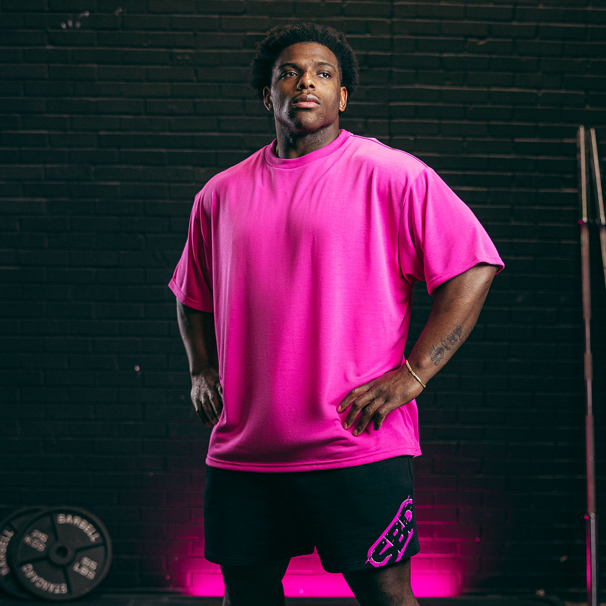 Nova Glow Pink Oversized T-Shirt – SBD Apparel