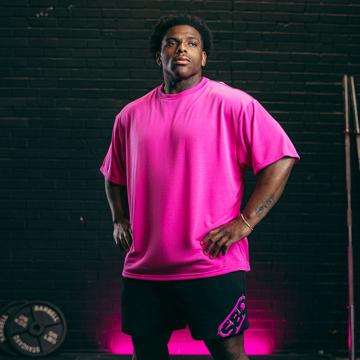 Nova Glow Pink Oversized T-Shirt