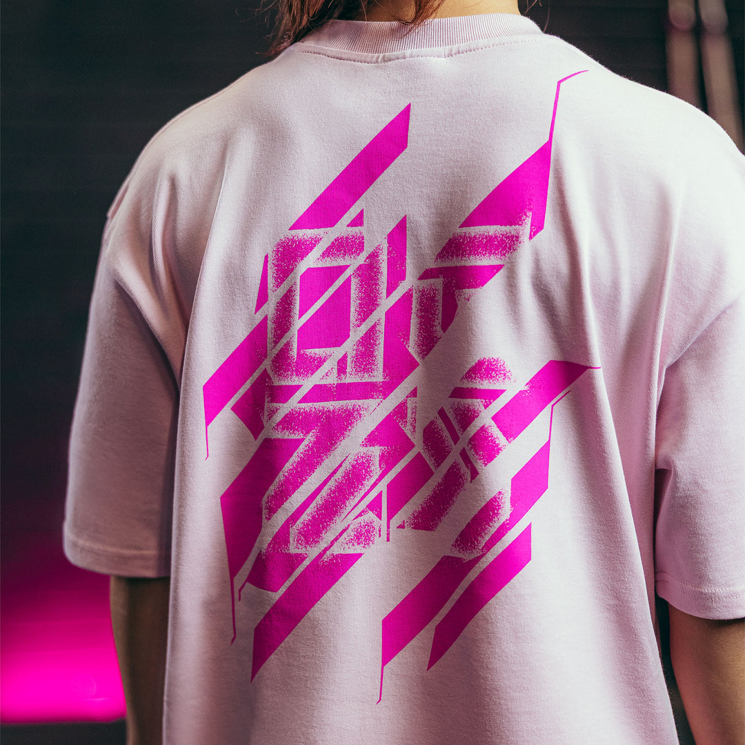 Nova Pastel Pink Oversized T-Shirt
