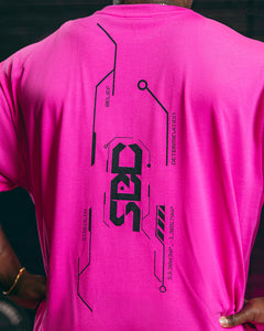 Nova Glow Pink Oversized T-Shirt