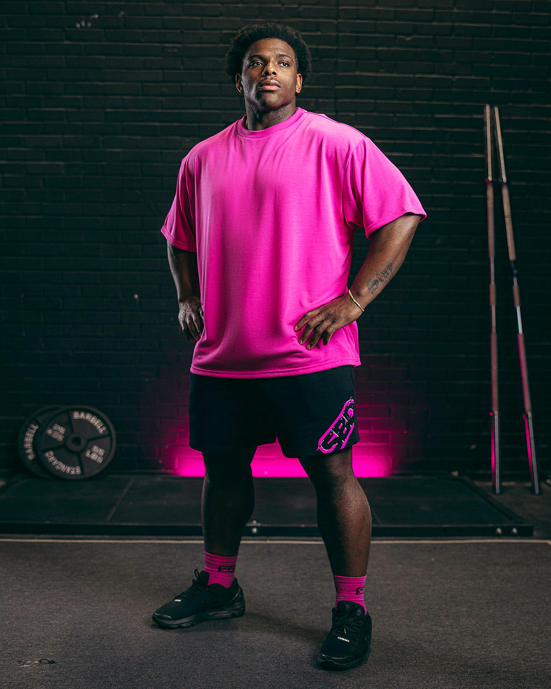 Nova Glow Pink Oversized T-Shirt