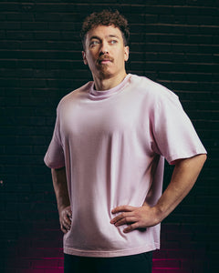Nova Pastel Pink Oversized T-Shirt