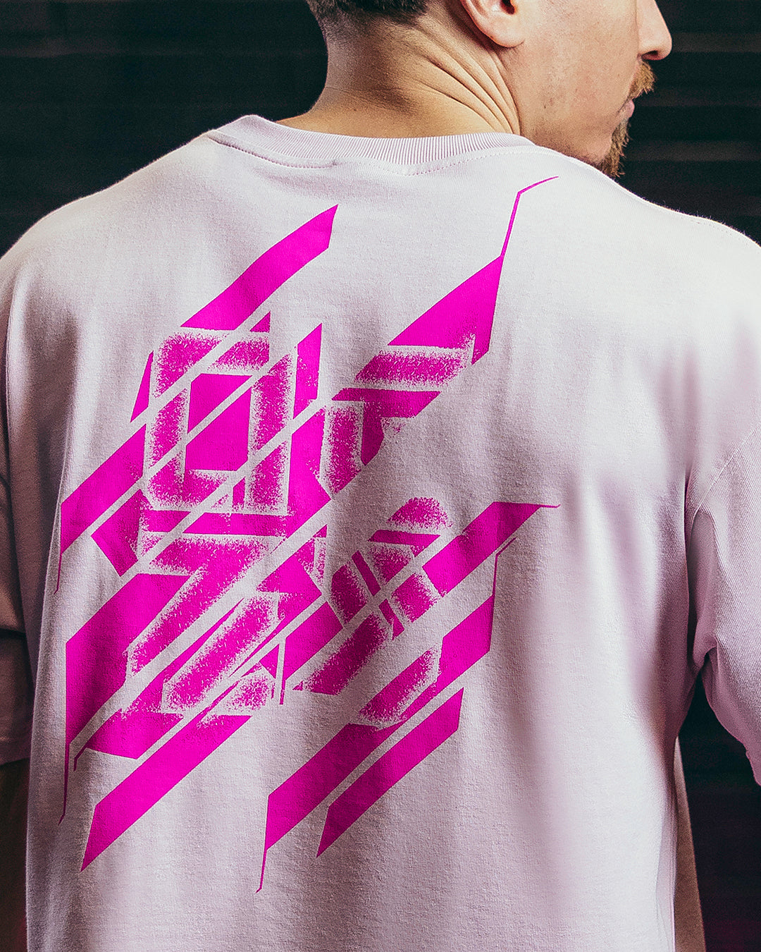 Nova Pastel Pink Oversized T-Shirt
