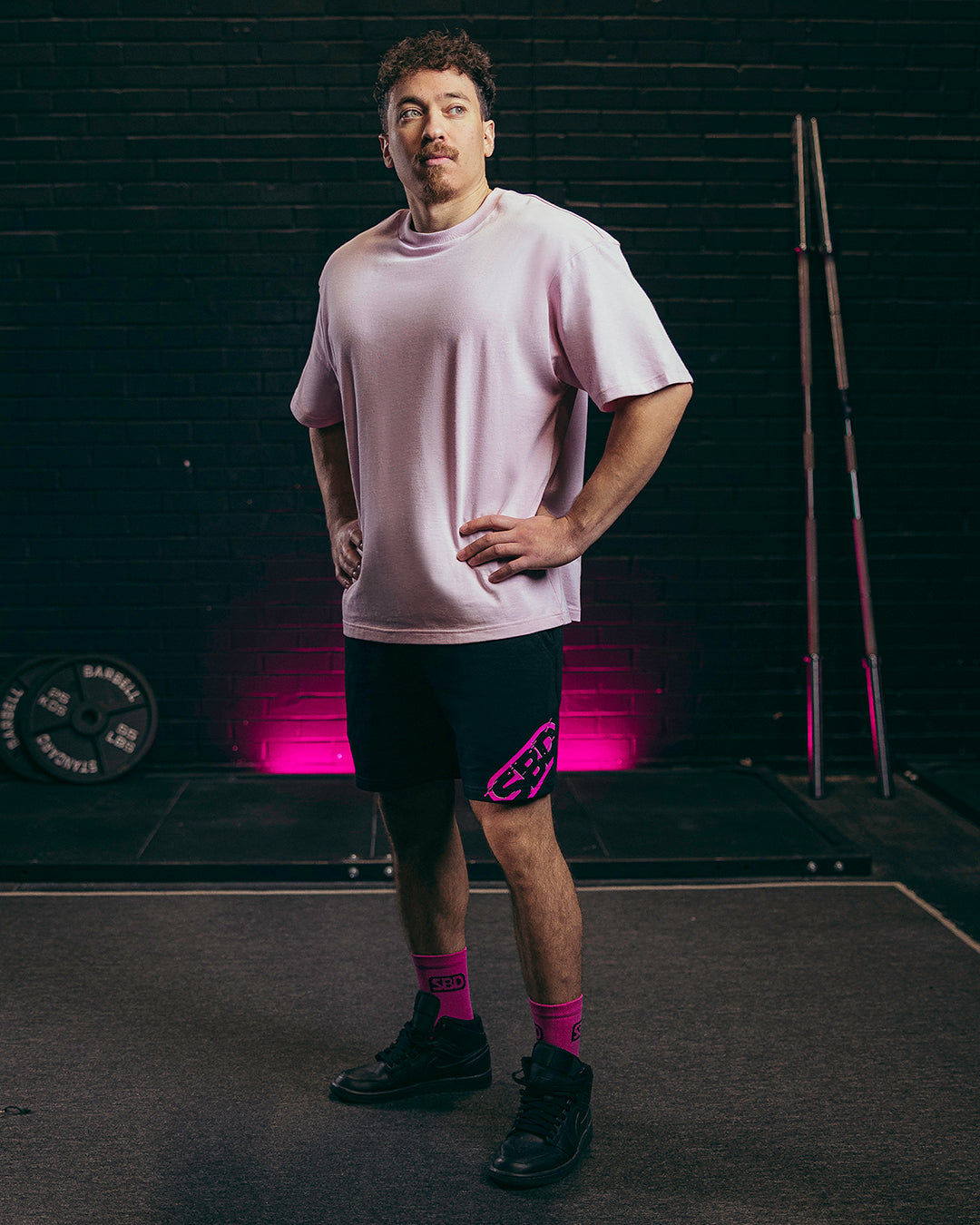 Nova Pastel Pink Oversized T-Shirt