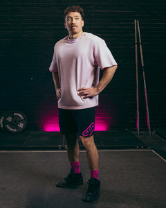 Nova Pastel Pink Oversized T-Shirt