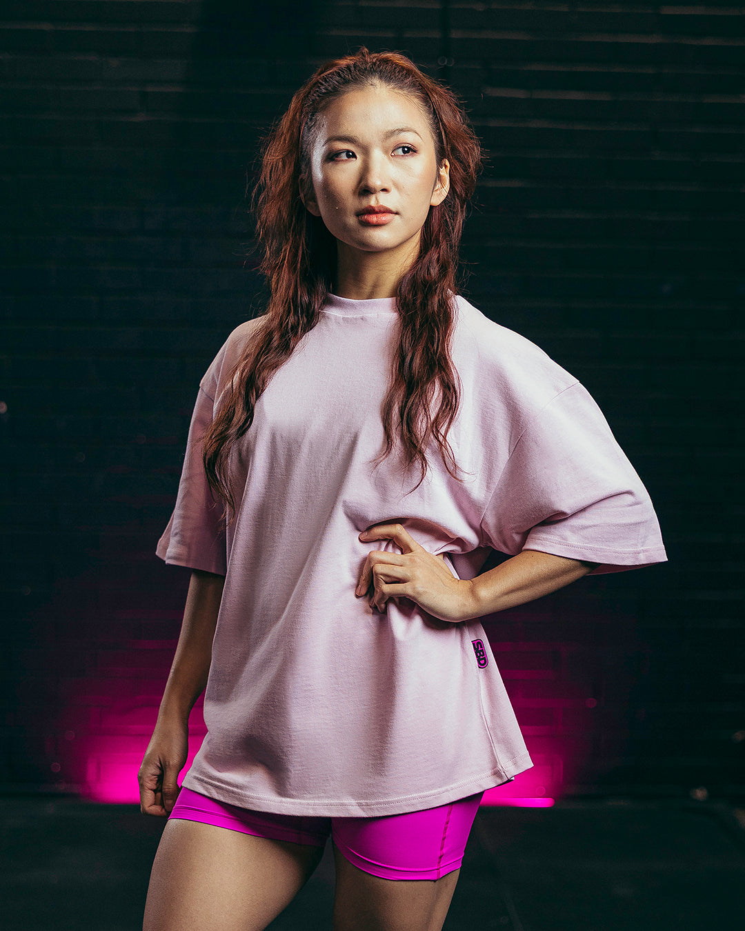 Nova Pastel Pink Oversized T-Shirt