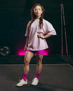 Nova Pastel Pink Oversized T-Shirt
