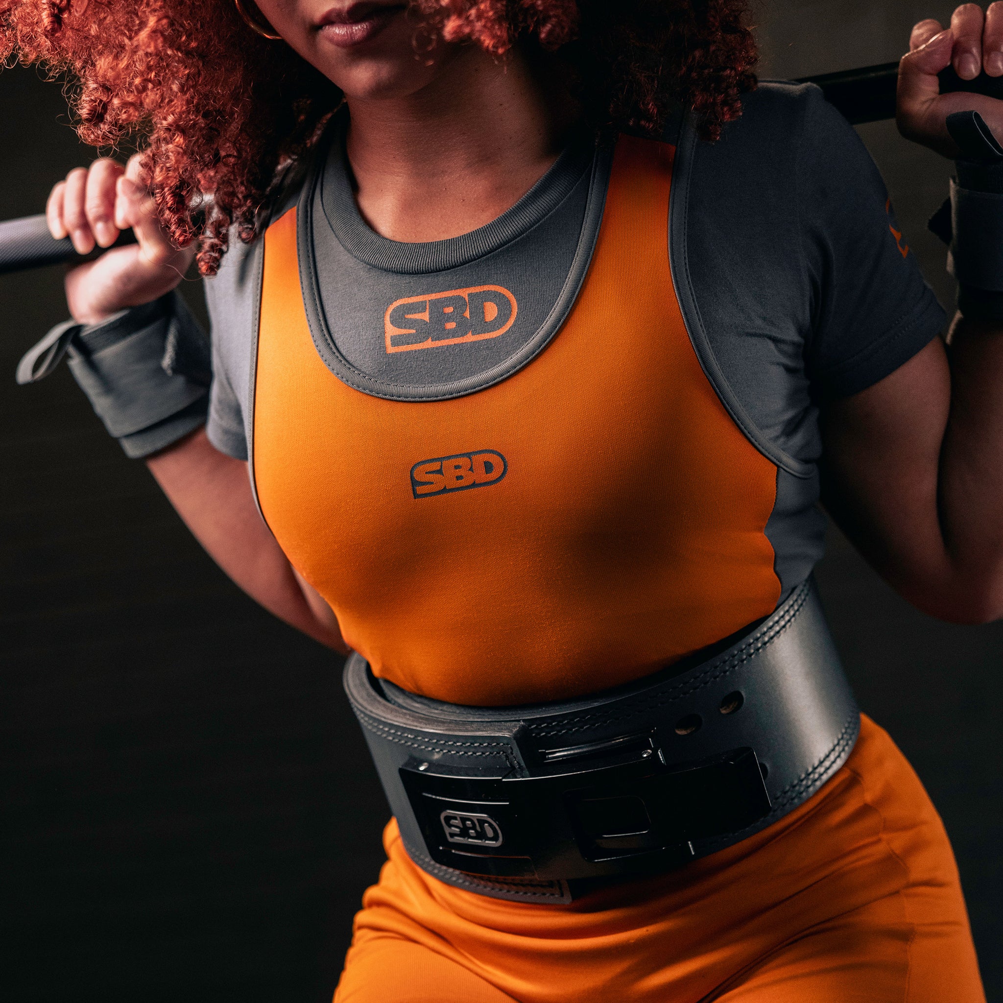 Forge Orange Powerlifting Singlet – SBD Apparel
