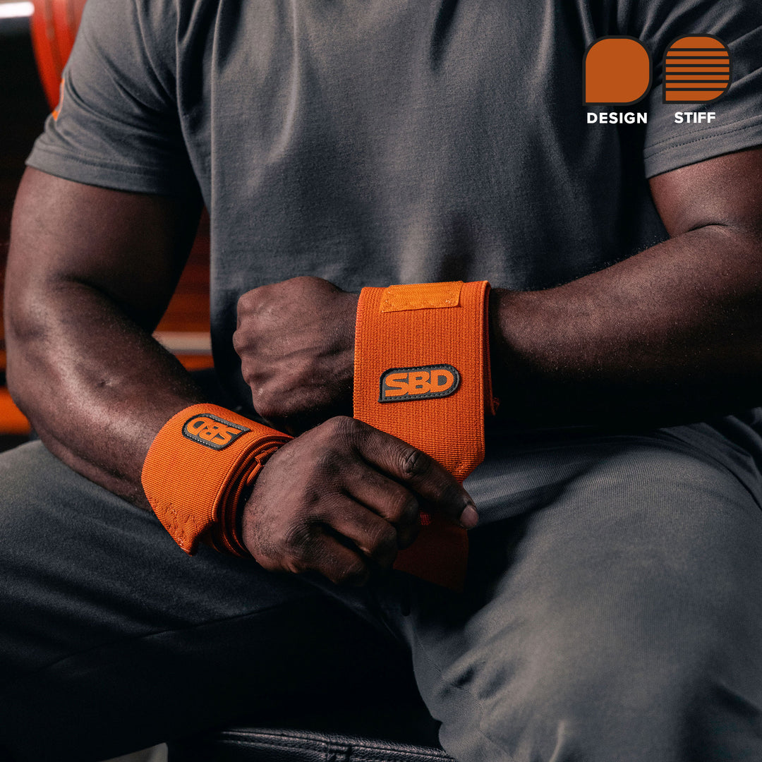 Forge Orange Wrist Wraps