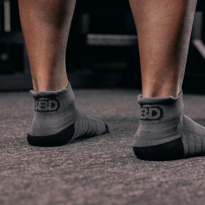 Forge Grey Trainer Socks