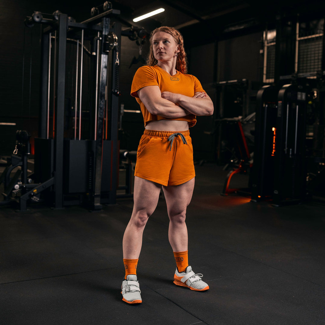 Women's Forge Orange Shorts