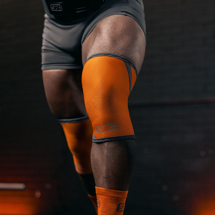 Forge Orange Powerlifting Knee Sleeves