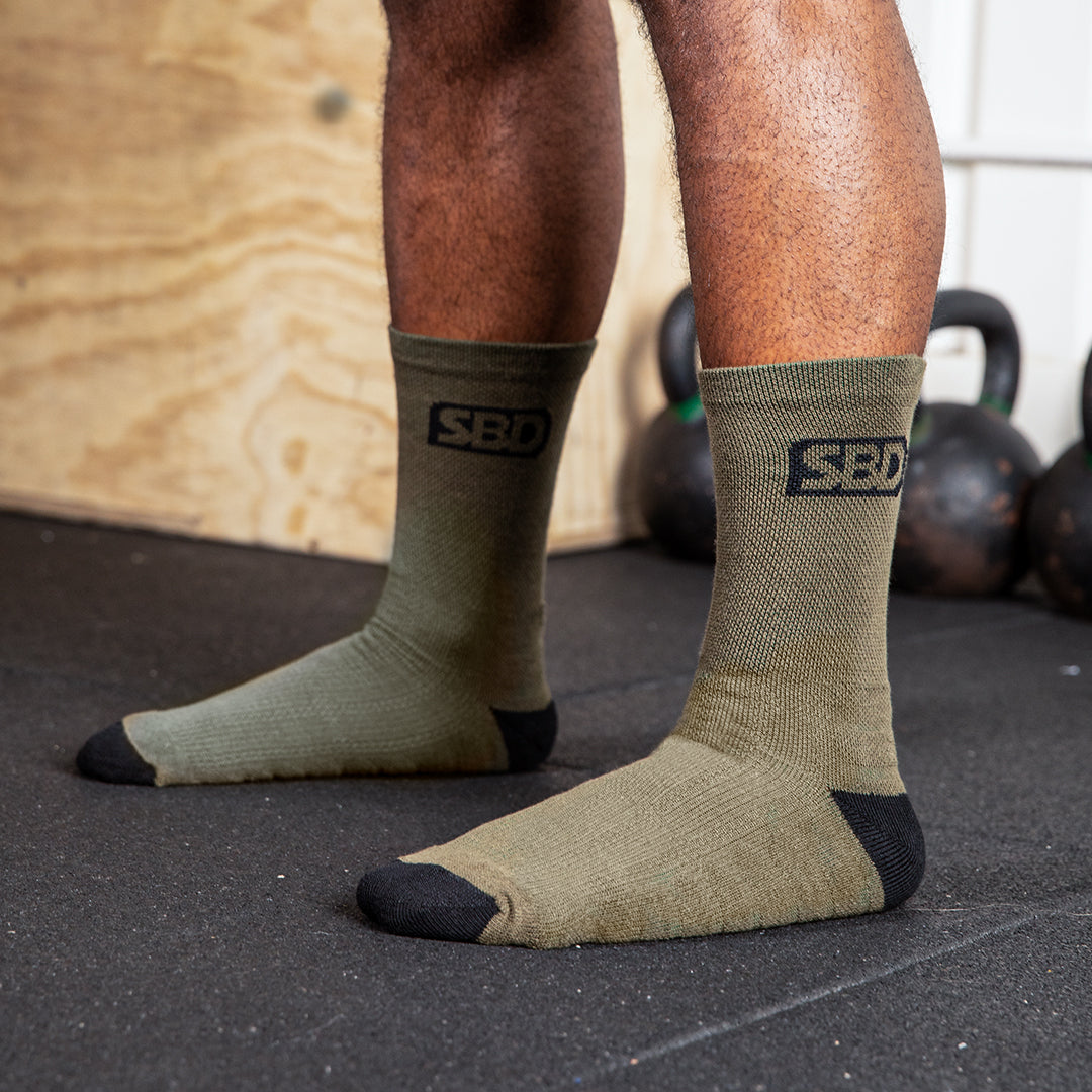 Endure Green Sports Socks