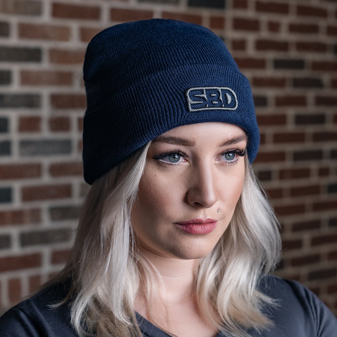 Storm Navy Beanie