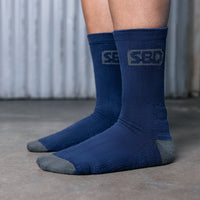Storm Navy Deadlift Socks